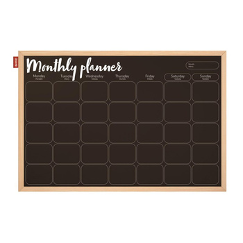 Tablica kredowa MEMOBE czarna 60x40 cm