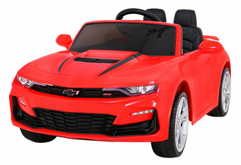 Auto Na Akumulator Chevrolet Camaro 2SS Czerwony Pilot Koła EVA MP3 LED