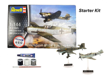Revell Starter Kit - Messerschmitt Bf109E & Ju87B Revell