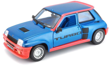 Renault 5 Turbo Blue-Red 1:24 BBURAGO BBurago