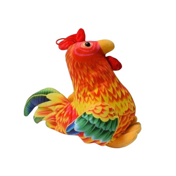 Kogut Folkowy Drewniany Ręcznie Malowany Ozdoba Rustykalna Dekoracja Prezen