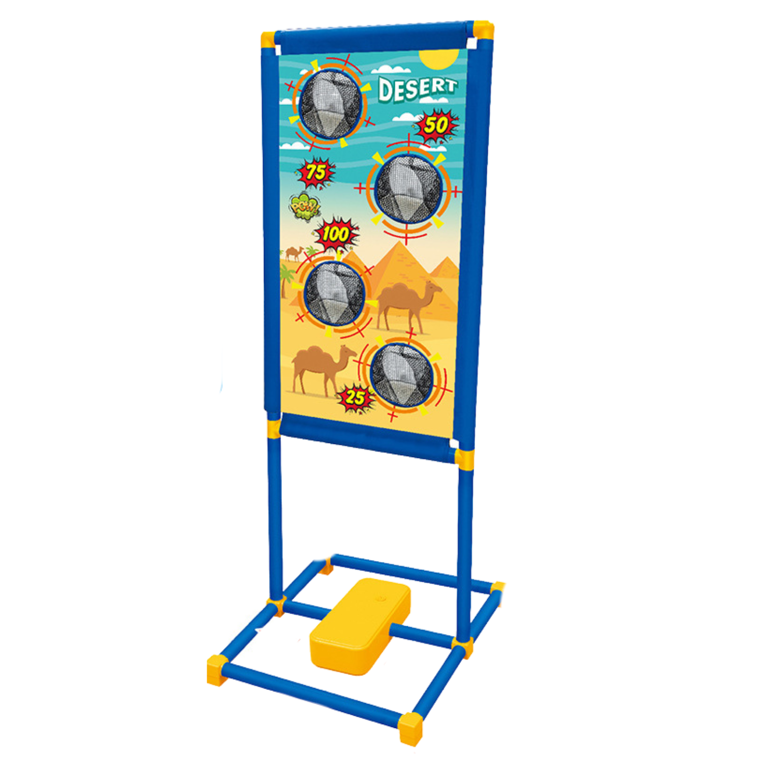 Stabilna Stojąca Tarcza Strzelecka Strzelanie Do Celu Pistolety Naboje Pian