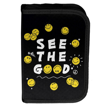 Piórnik bez wyposażenia Smiley SM25LU-P001BW