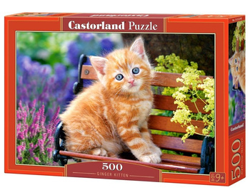 Puzzle 500 Ginger Kociak CASTOR Castorland