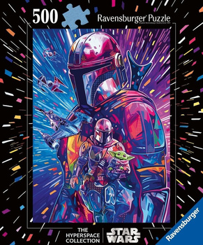 Puzzle 2D: Star Wars The Mandalorian 500el Ravensburger