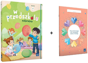 PAKIET Superpakiet W przedszkolu naturalnie. Poziom A Arkusz obserwacyjny cech rozwojowych dziecka 3-letniego