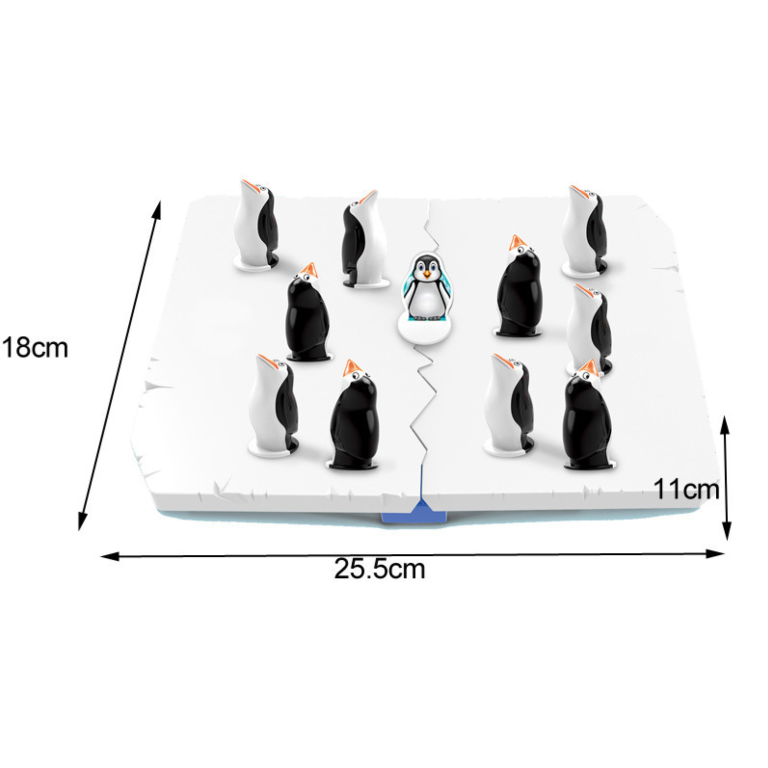 Gra Rodzinna "Przygoda Na Biegunie Południowym" Pingwinki Rekin Zestaw