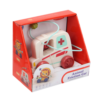 Przeplatanka Auto zabawka edukacyjna dla dzieci rozwijająca motorykę 1 sztu