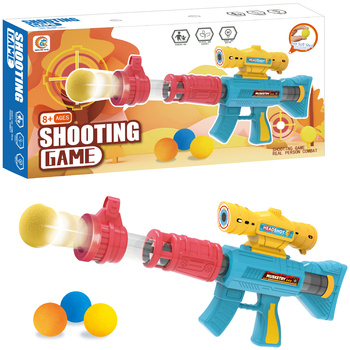 Karabin Na Kulki Duże Zabawka Dla Dzieci Strzelanka Bezpieczna Outdoor Prez