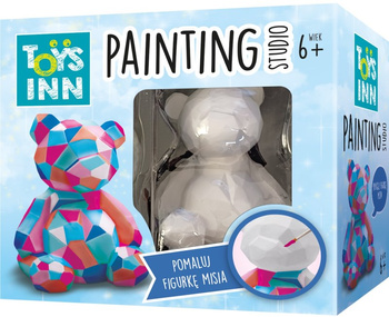 Painting studio figurka gipsowa Miś ToysInn STN 8813