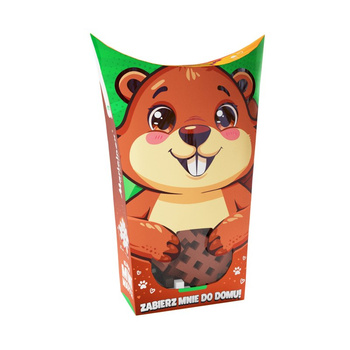 Klocki konstrukcyjne mini Pocket Pets Bóbr 25 elementy