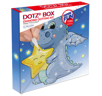 DIAMOND DOTZ DOTZ BOX SLEEPY DRAGON