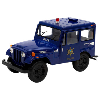 Model samochodu 1971 JEEP DJ-5B Policja Straż skala 1:26 kolekcjonerski