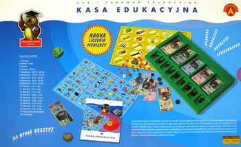 Gra Kasa edukacyjna sowa mądra głowa 0427