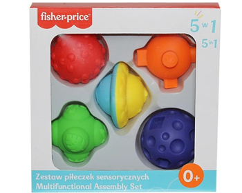 Fisher Price. Piłeczki sensoryczne 5szt Fisher- Price