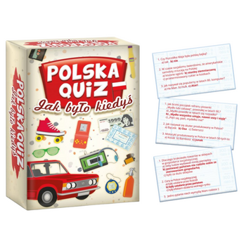 Gra Edukacyjna "Polska Quiz. Jak było kiedyś" Quiz Pytania Ciekawostki