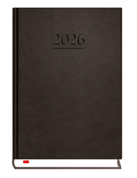 Terminarz 2026 Powszechny B6 dzienny czarny