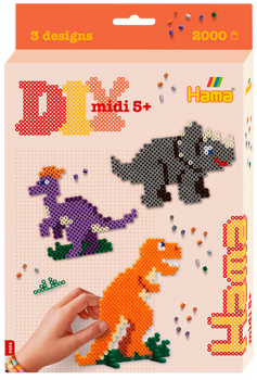 HAMA ZAWIESZANE PUDEŁKO – DINO-ŚWIAT