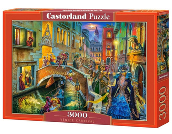 Puzzle 3000 Venice Carnival CASTOR Castorland