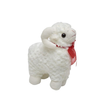 BARANEK MASKOTKA PLUSZOWA ŚREDNIA MIĘKKA PRZYTULANKA ZABAWKA DLA DZIECI