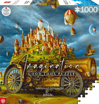 Puzzle 1000 Imagination Arkadiusz Dzielawski Wielka przeprowadzka