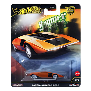 Hot Wheels Kultowe auto Lancia Stratos Zero HRV77 Mattel