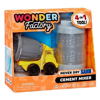 Wonder Factory Never Dry Sand - Blue +Cement Mixer MGA