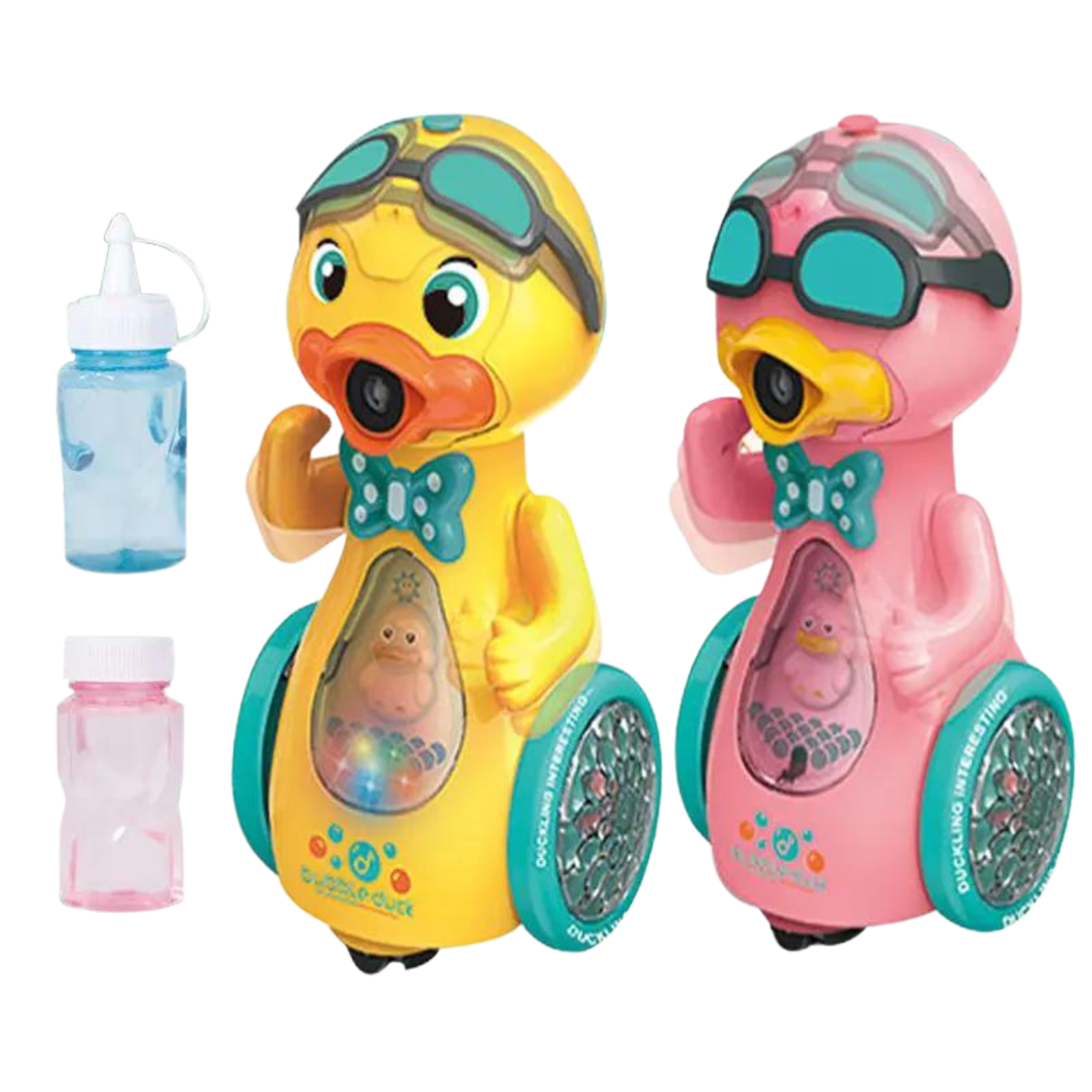 Kaczuszka Interaktywna Maszynka Do Baniek Mydlanych Efekty Świetlne Dźwięk