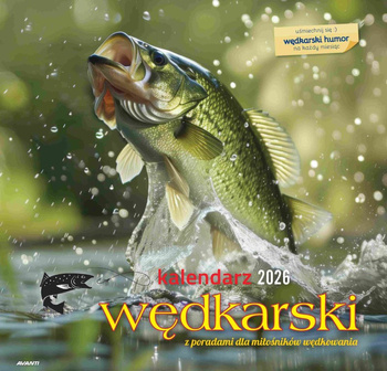 Kalendarz 2026 Wkędkarski z przepisami KAD-2