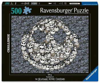 Puzzle 2D: Nightmare Before Christmas 500el Ravensburger