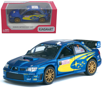 Subaru Imprez WRC Samochód Metalowy Model Auto Sportowe 1:36 Prezent Dla Dzieci