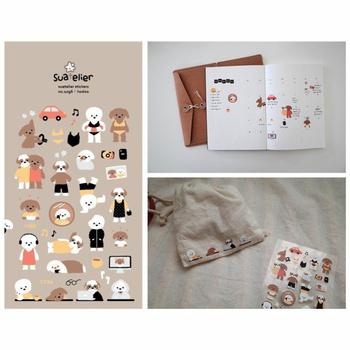 Naklejki ozdobne Psy