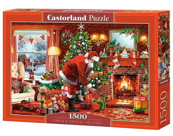 Puzzle 1500 Santa's Special Delivery CASTOR Castorland