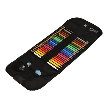 Kredki akwarelowe Mondeluz Koh-i-Noor 3720 24 kolory w czarnym etui