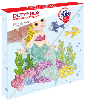 DIAMOND DOTZ DOTZ BOX LITTLE MERMAID