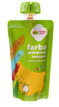 Farba plakatowa tempera 100ml złoty