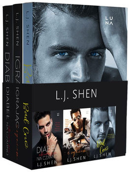 Pakiet L.J. Shen: Diabeł ubiera się na czarno / Igrając z ogniem / Bad Cruz