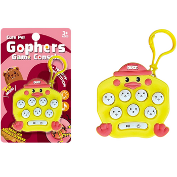 Mini Konsola Dla Dzieci Elektroniczna Antystresowa Zabawka Pop It Breloczek