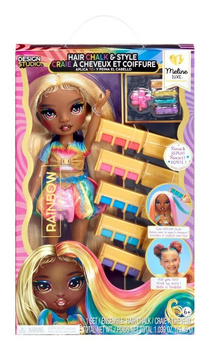 Rainbow High Hair Chalk&Style Doll- Meline (Gold) MGA