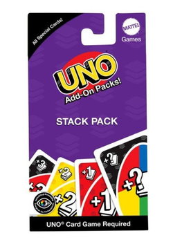 Uno Add-On Packs Stack Pack Mattel