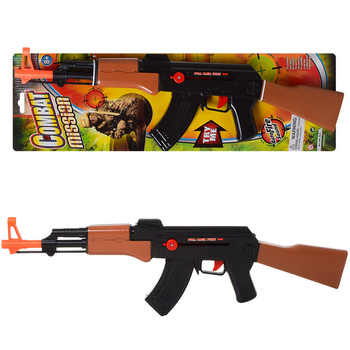 Karabin Zabawka Terkotka Dla Dzieci Strzelający Prezent Na Urodziny