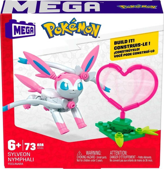 Mega Pokemon Klocki Zestaw z funkcją Sylveon Mattel