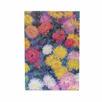 Notatnik Monet's Chrysanthemums midi kropki PB9718-1
