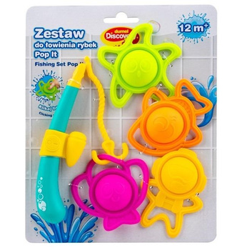 Zestaw do łowienia rybek Pop It Dumel