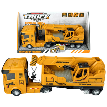 Ciężarówka dźwig zabawka budowlana duży pojazd dla dzieci ruchome ramię