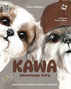 Kawa obserwuje tatę