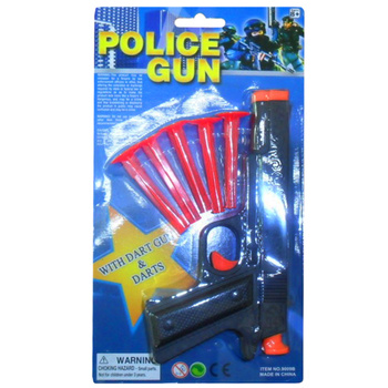 Pistolet na Strzałki Dziecięcy Zabawka Bezpieczna Edukacyjna Dla Chłopca