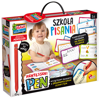 LISCIANI MONTESSORI PEN SZKOŁA PISANIA Z 18 TABLICZKAMI