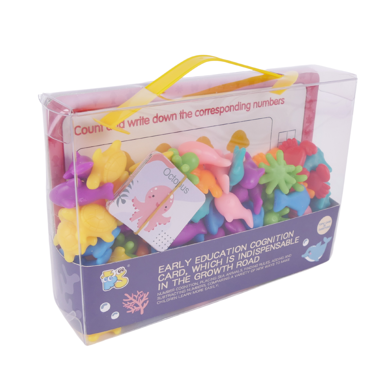 Montessori Sortowanie Nauka Liczenia Logiki Myślenia Karty Gra Układanka