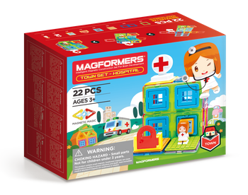 MAGFORMERS TOWN SET- SZPITAL 22 EL.